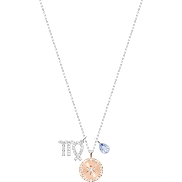 ♍️ Swarovski, Virgo Zodiac Pendant Necklace - Picture 4 of 16